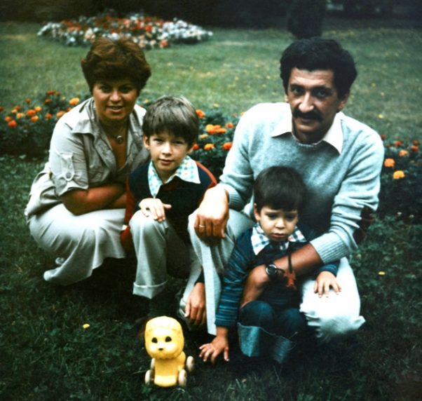 Dragana, Vladimir, Miloš i Pero Zubac, 1978. godina